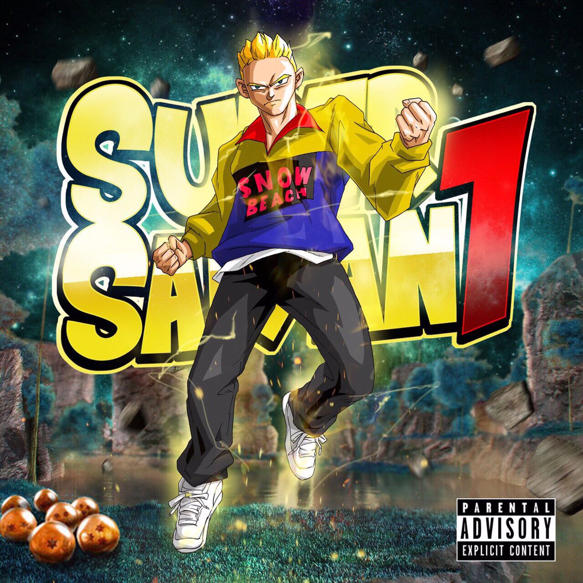 【店販用】badhop t-pablow super saiyan1 その他