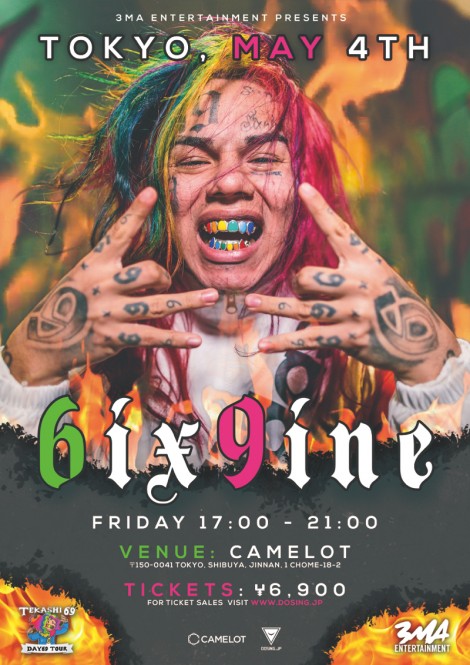 6ix9ine_A3_poster