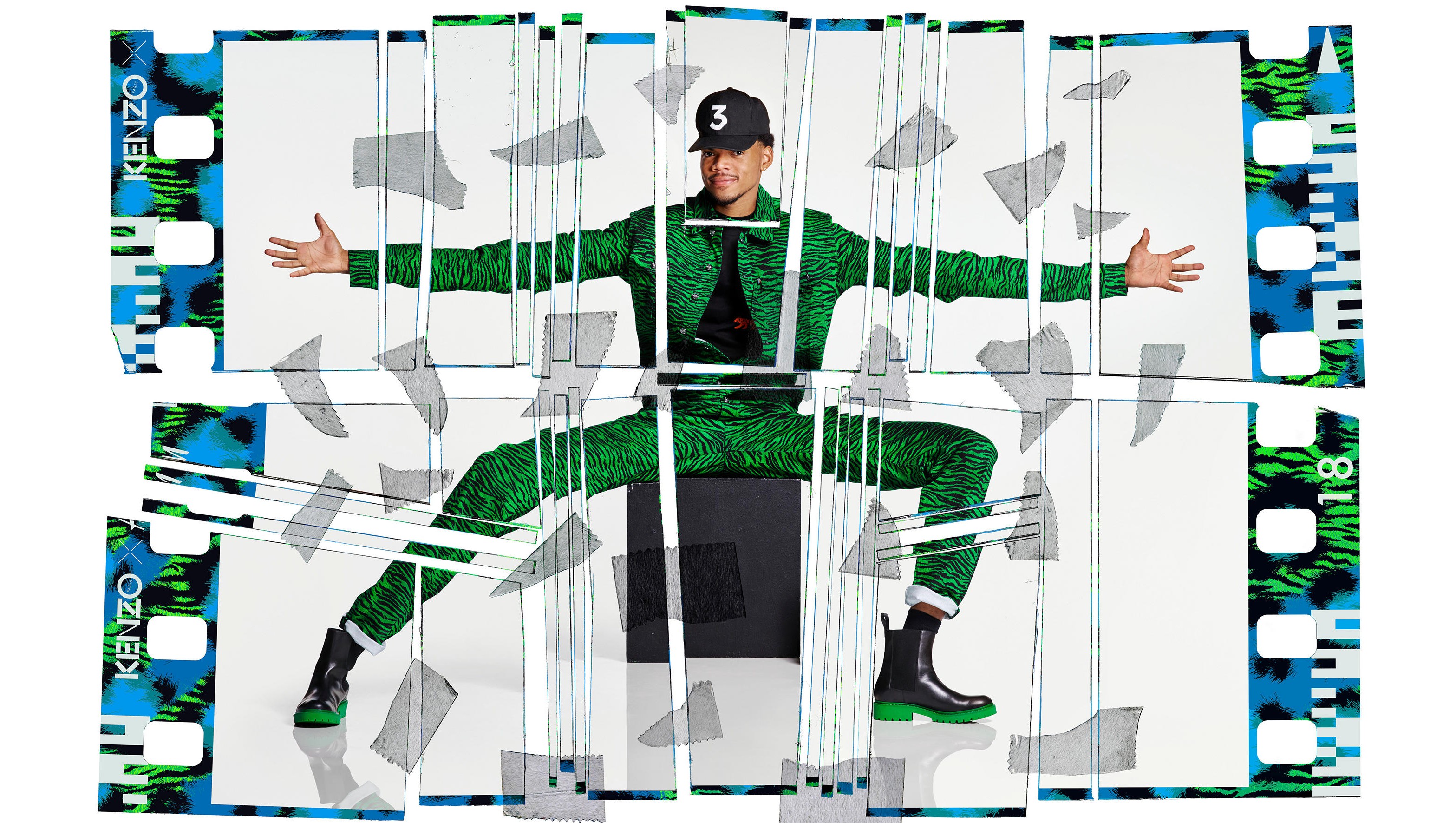 Kenzo X H Mコレクションのキャンペーンビデオにchance The Rapperが登場 Fnmnl フェノメナル