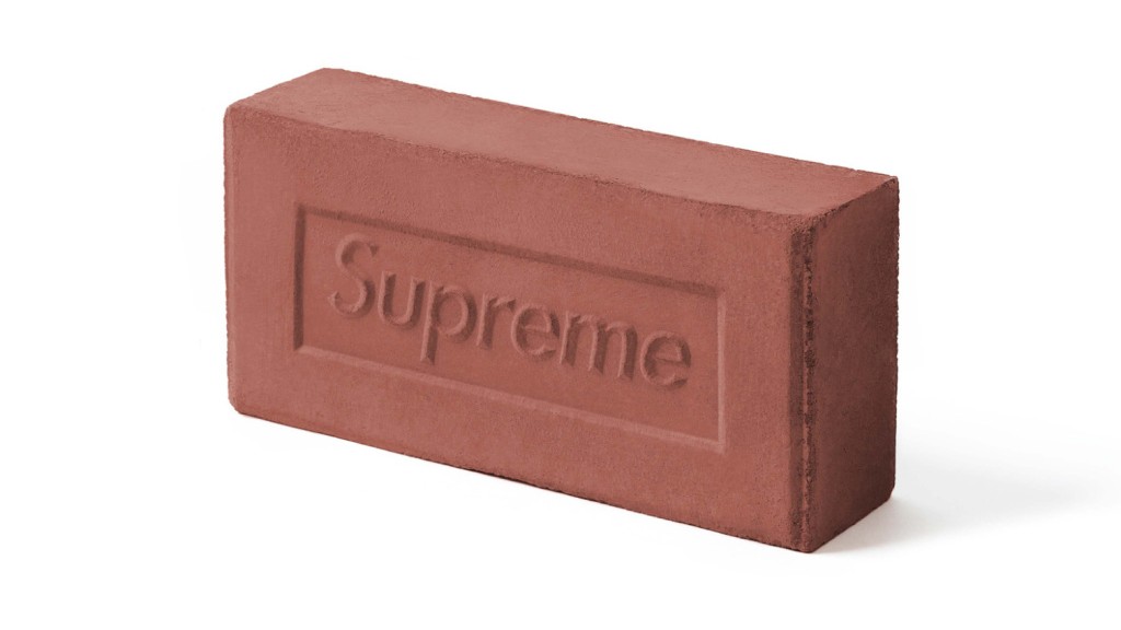 16AW Supreme Brick レンガ 煉瓦 ブロック-