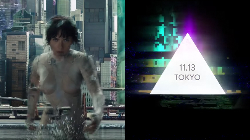 Ghost In The Shell 攻殻機動隊 の最新ティーザー動画 11 13 Tokyo との文字が Tokyoで何かが起る Fnmnl フェノメナル