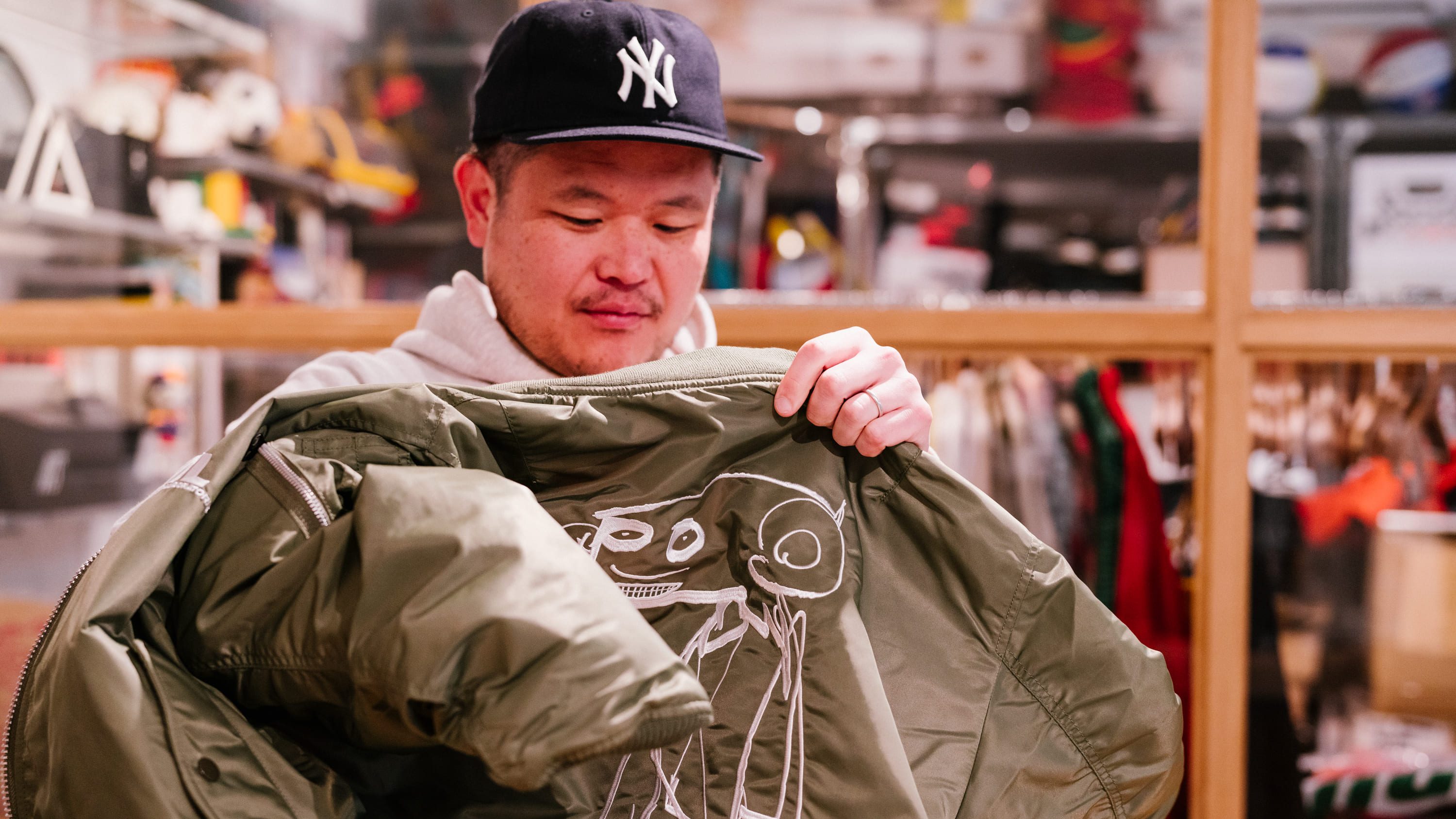 FUTURA LABORATORIES × NIGOLD MA-1 JACKET-