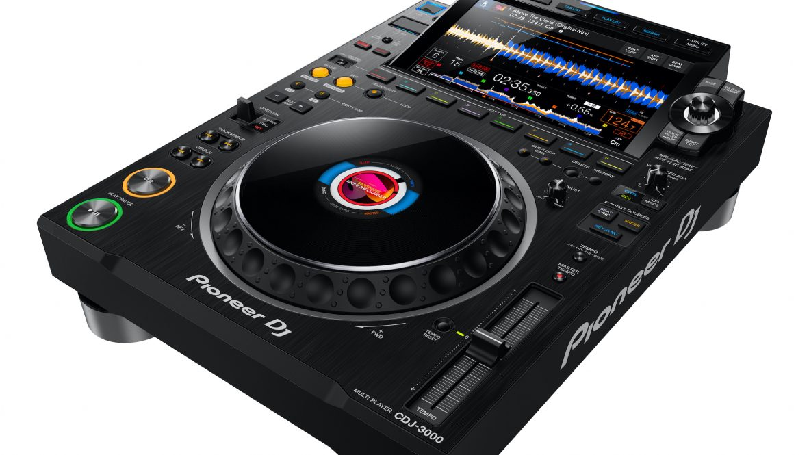 Pioneer DJからCDJの最新フラッグシップモデルCDJ-3000が発売 
