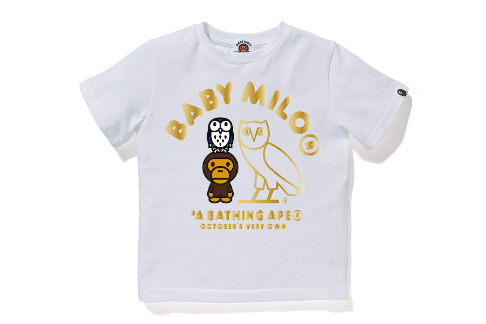 A BATHING APE×OVO コラボTシャツ-