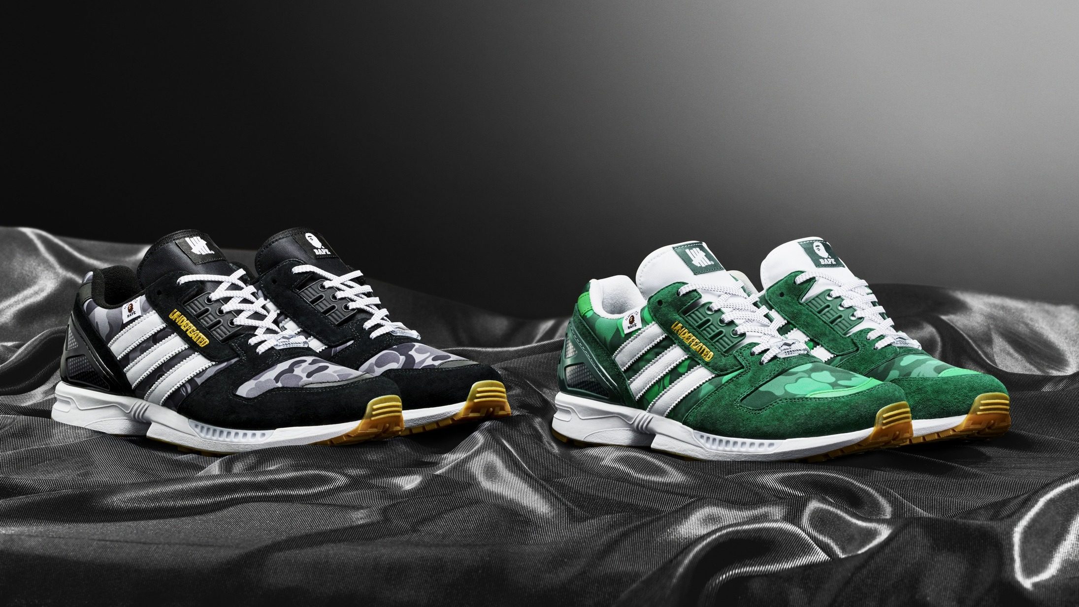 adidas OriginalsがA BATHING APE®とUNDEFEATEDとのコラボレーションで 