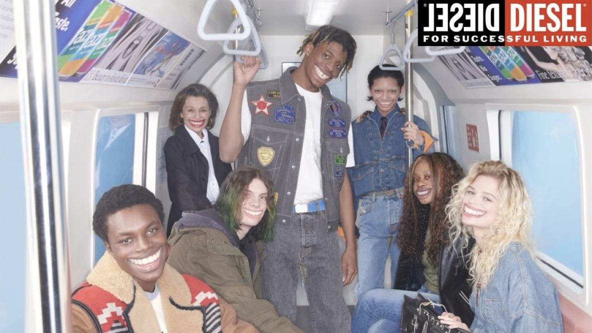 DIESELが80s-90sのアーカイブを再構築したカプセルコレクション 