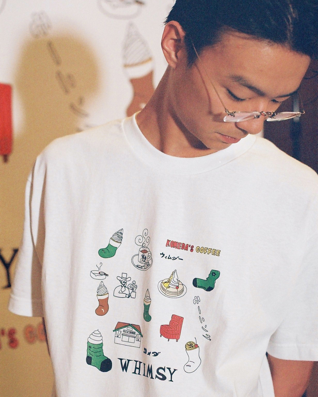 コメダ珈琲店とWHIMSY SOCKSとのPOP UPがBEAMS T HARAJUKUにて開催