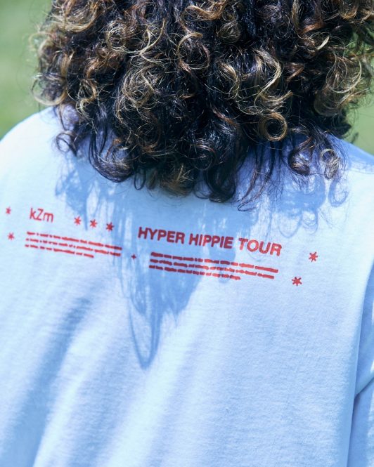 kZmが開催した『HYPER HIPPIE TOUR』のマーチャンダイズが