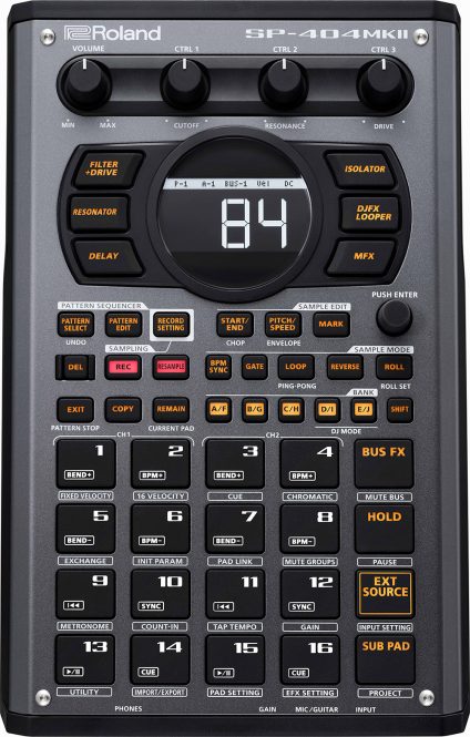 Rolandからサンプラーの名機SP-404シリーズの最新モデル「SP-404MKII ...