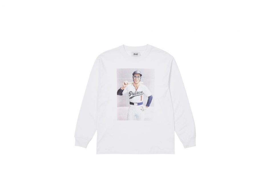 PALACE ELTON JOHN PIANO T-SHIRT WHITE | kensysgas.com