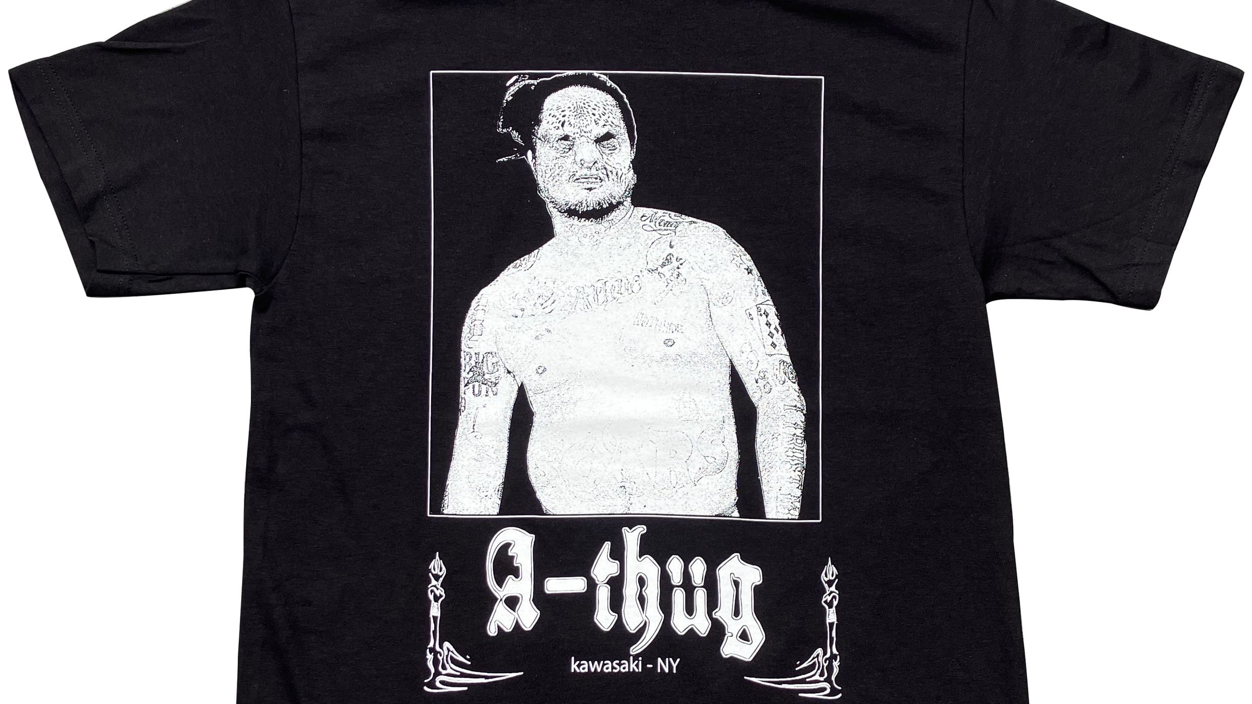 NYでの生活が話題となっているA-THUGをサポートするTシャツが発売