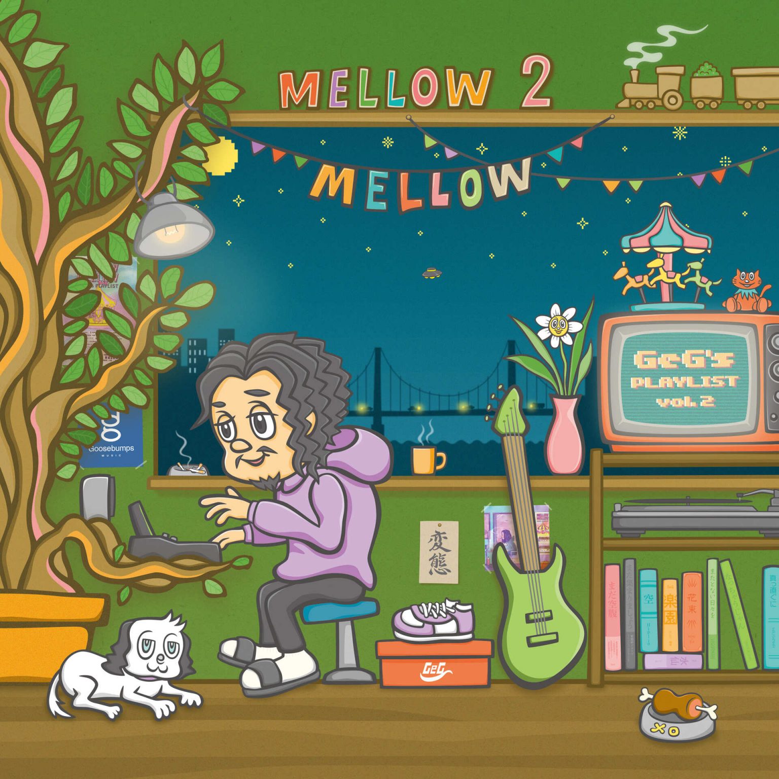 GeGが最新アルバム『Mellow Mellow ~GeG s Playlist vol 2~』を1月にリリース 変態紳士クラブ、唾奇 GeGが最新アルバム『Mellow Mellow ~GeG s Playlist vol 2~』を1月にリリース 変態紳士クラブ、唾奇